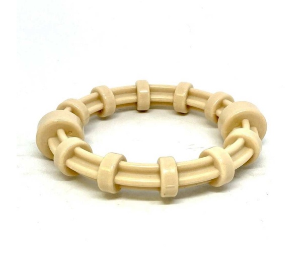 SP Honey Bone Chicken Flavored Teething Ring for Aggressive Chewers