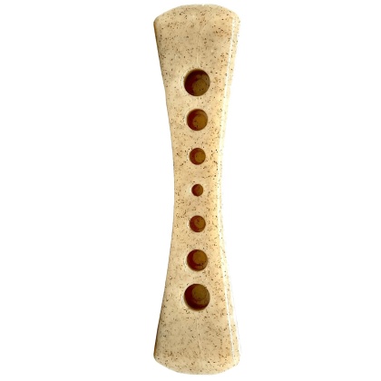 Brown - SP MOD Bone Ultra Durable Nylon Dog Chew Toy for Aggressive Chewers - Large