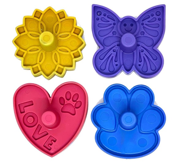 Unstoppables Stopper & Stand for SodaPup Rubber Treat Dispensers - 4 Pack