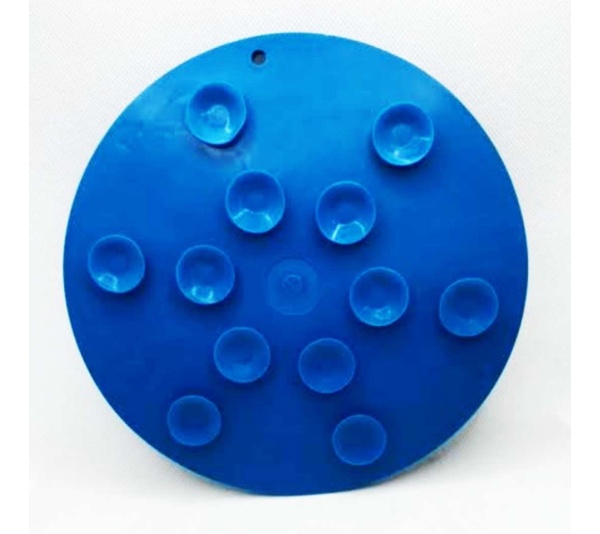 Blue Whale E-Mat - Whale Design eMat Enrichment Lick Mat With Suction Cups