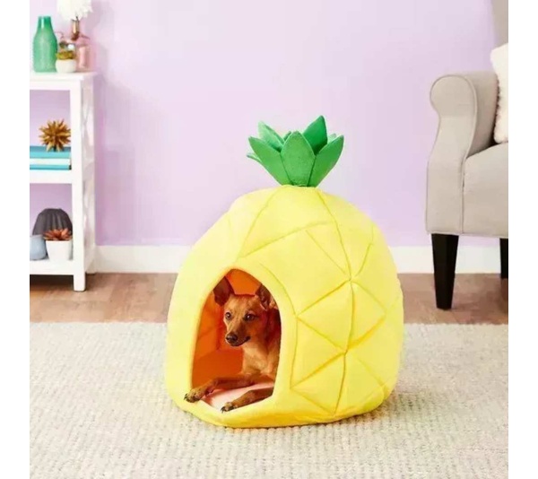 YML Pineapple Pet Bed House - Medium