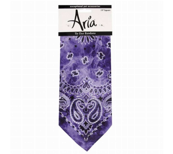 Purple - AR Tie-dye Bandana Purple