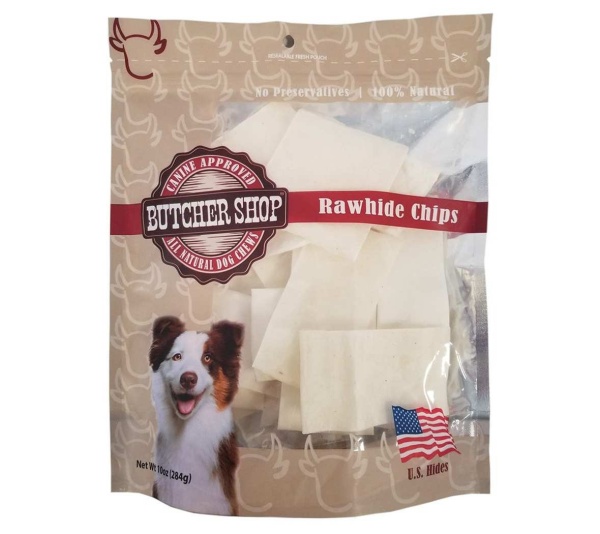 10 Oz Rawhide Chips Strips