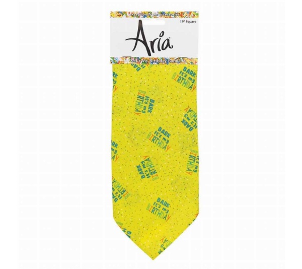 AR Bark It's My Birthday Bandana