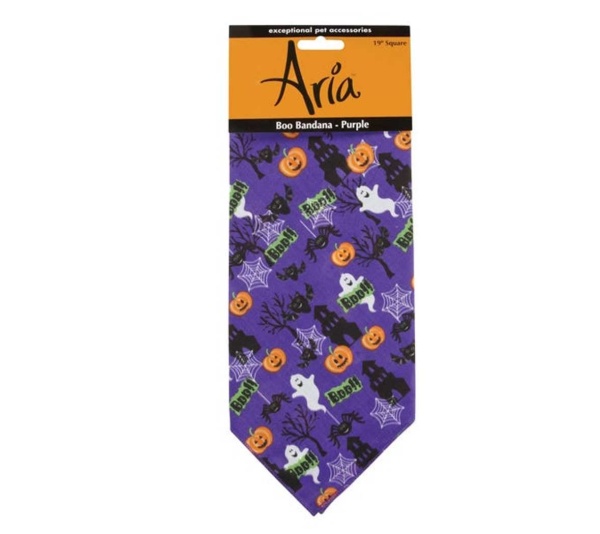 Purple - AR Boo Bandana Pur