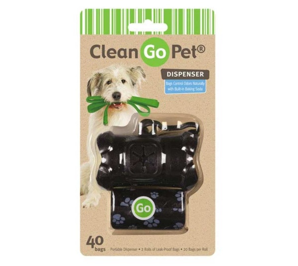 Black - CG Bone Waste Bag Holder Blk