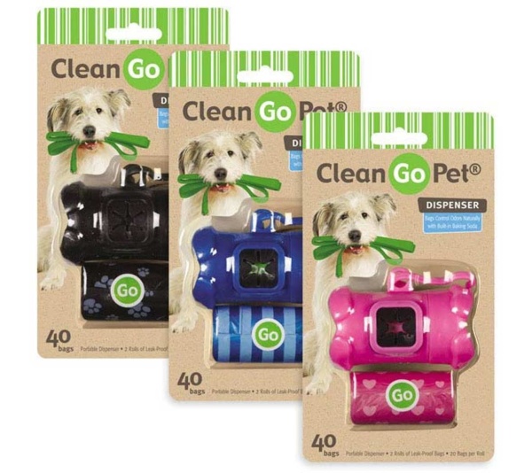 Blue - CG Bone Waste Bag Holder Blu