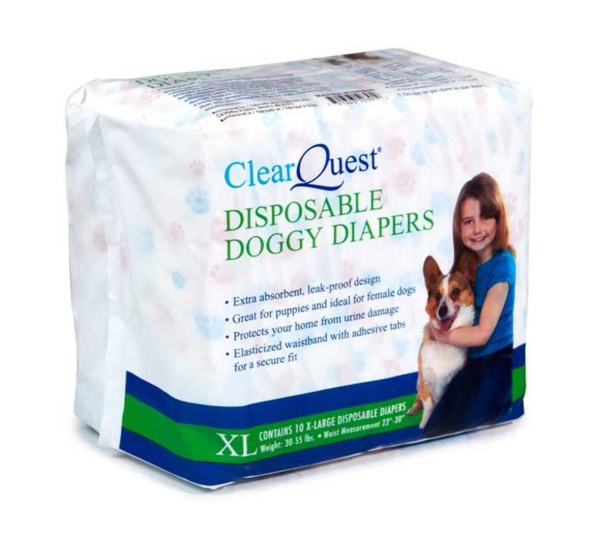 CQ Disp Doggy Diapers S - Small