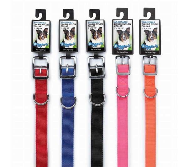 Neon Orange - DGR 1in Nylon Collar 26in Neon Org - 26in