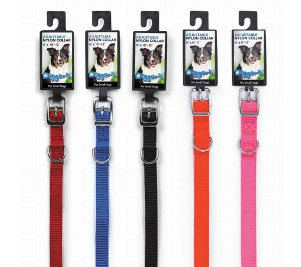 Neon Orange - DGR 5/8in Nylon Collar 10in Neon Org - 10in