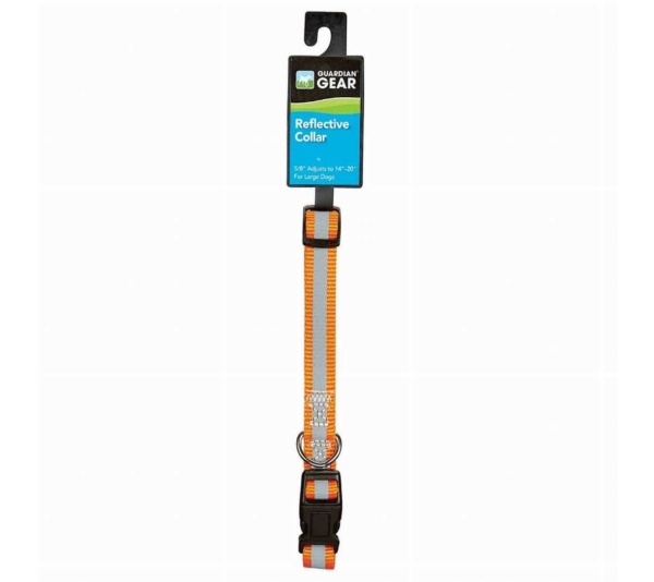 Orange - GG Reflective Collar 14-20In Org - 14-20in