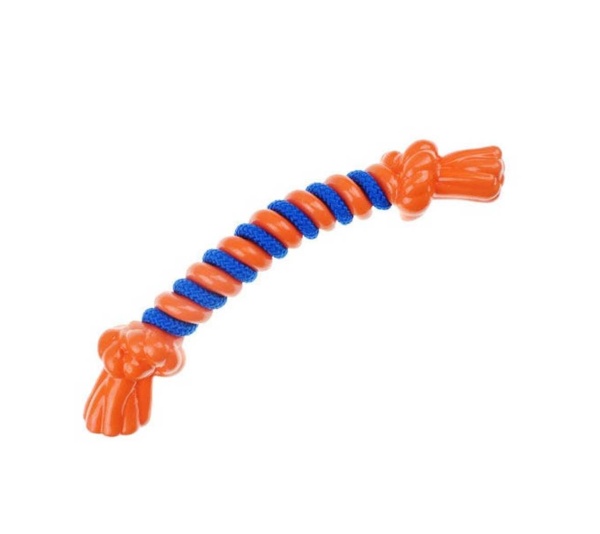 Orange - IF TPR/Rope Bone Lrg Org - Large