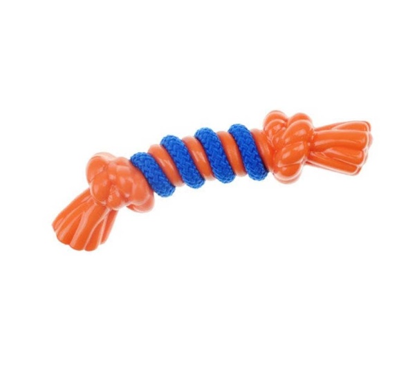 Orange - IF TPR/Rope Bone Sm Org - Small