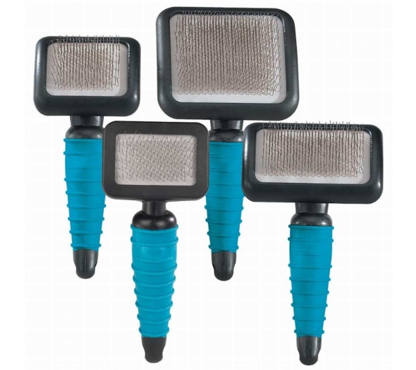 Blue - MG Ergonomic Slicker Brush XS - XS