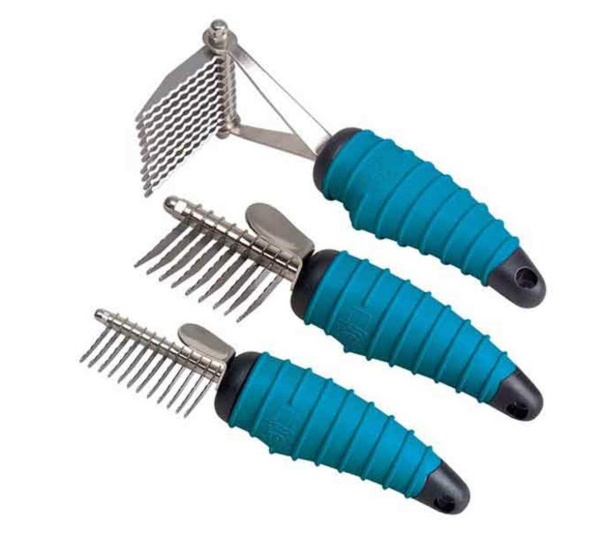 MG Ergonomic Demat Comb 9 Blade - 9 Blade