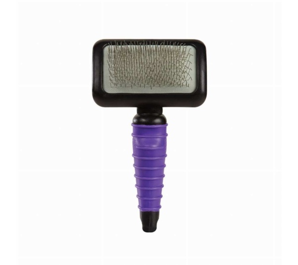 Purple - MG Ergonomic Slicker Brush M Pur - Medium