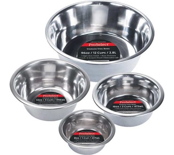 PS Heavy SS Dish Mirror Finish 160oz - 160oz