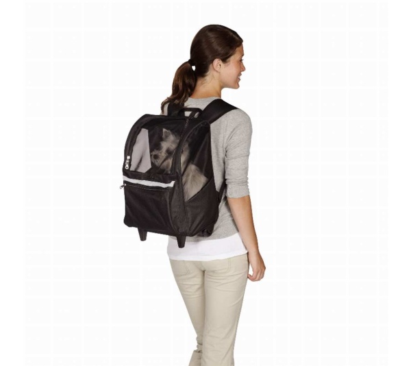 Black - CR On the Go Rolling Backpack Blk