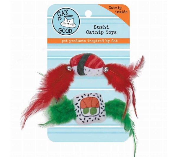 CIG Sushi Catnip Toy 2pk