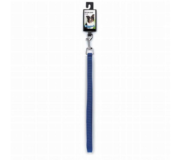 Blue - Diggers 1/2in Nylon Lead 48in Blue