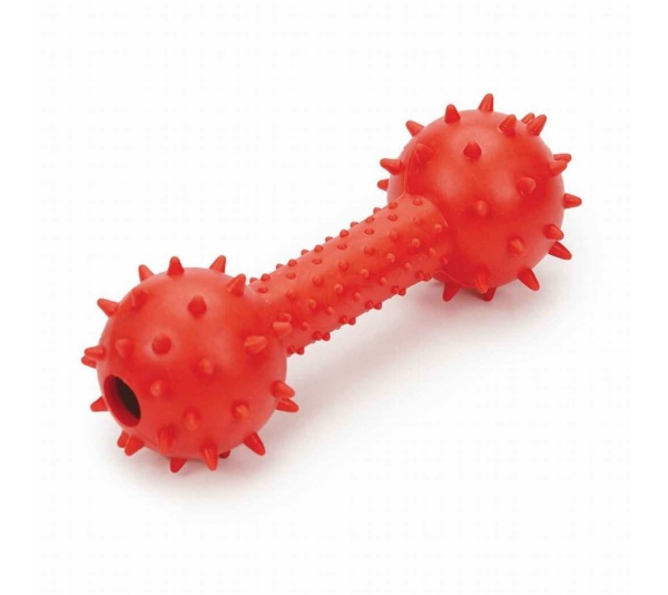 DG Spiked TPR Dumbbell with Bell