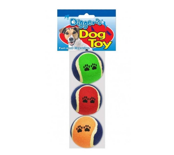 Digger's 3 Pk Tennis Ball