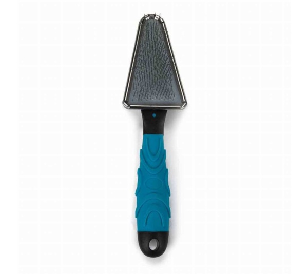 Blue - MGT Triangle Slicker Brush Blue