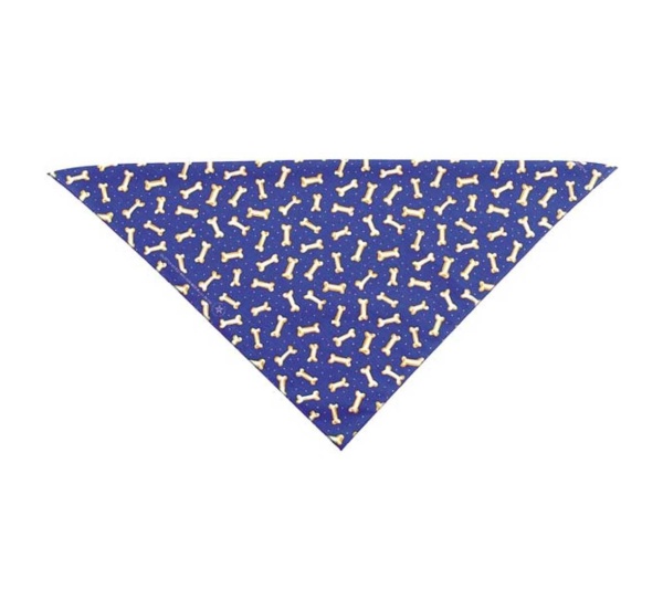 Blue - TP Bandana Tossed Bones Blu