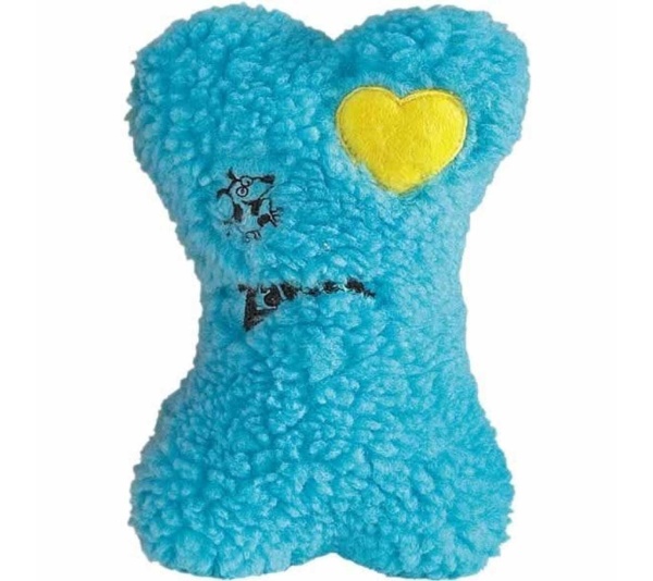 Blue - ZA Embroidered Berber Bone 8In Blu - 8in