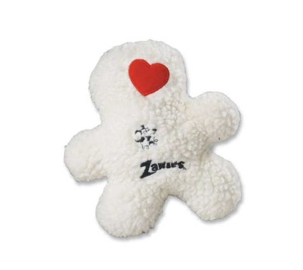 White - ZA Embroidered Berber Boy 8.5In Wht - 8.5in