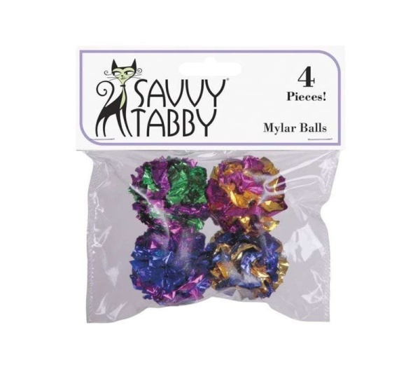 ST Mylar Balls 4Pk