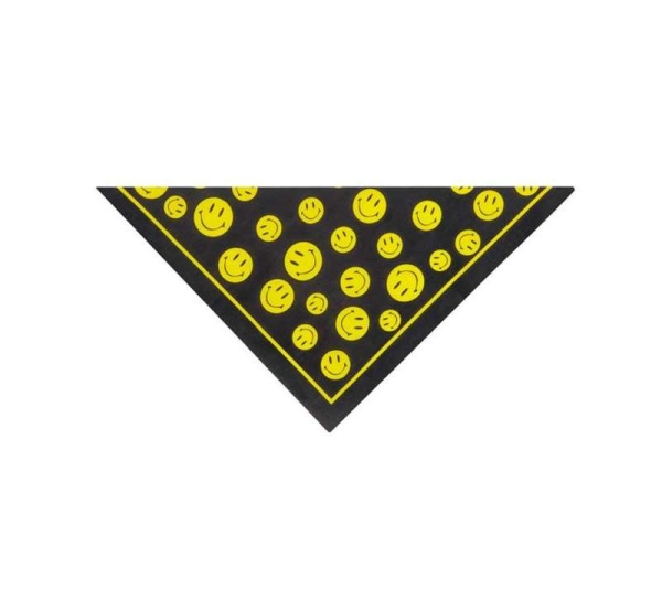 TP Smiley Face Bandana Blk