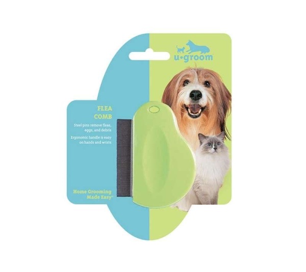 UG Flea Comb Contoured Grip