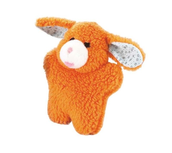 Orange - ZA Cuddly Berber Baby Bunny 8In Org