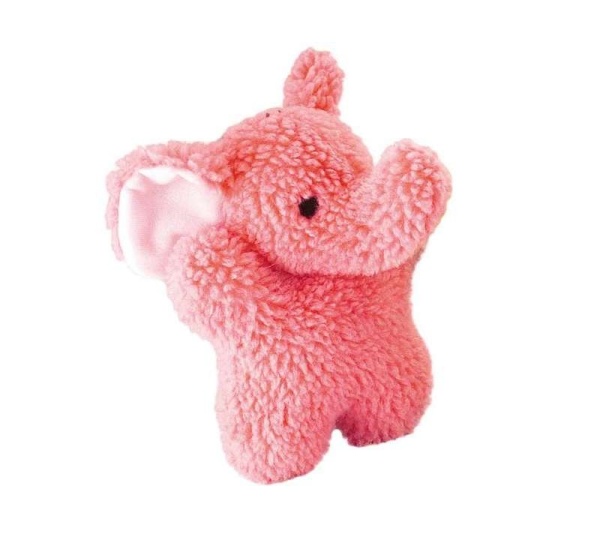 Pink - ZA Cuddly Berber Baby Elephant 8In Pnk