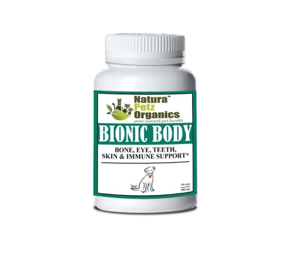 Bionic Body - Antioxidant Bone, Eye, Teeth, Skin & Immune Support* - DOG /90 Capsules / 400 mg