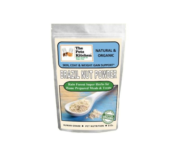 Brazil Nut - Skin, Coat & Weight Gain Support* The Petz Kitchen Dog & Cat Holistic Super Foods* - 8 OZ.