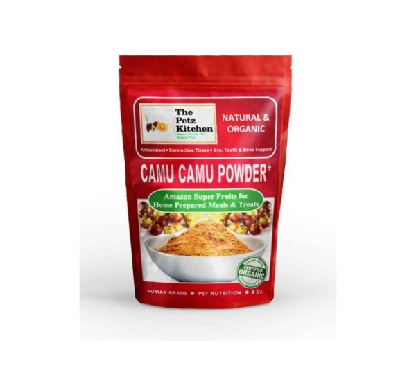 Camu Camu Extract Joint Teeth & Eye Support* The Petz Kitchen - Organic Human Grade Ingredients For Home Prepared Meals & Treats - 8 Oz