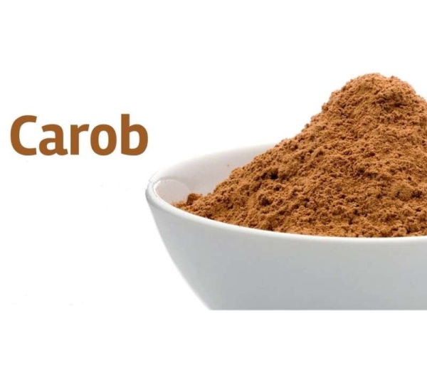 Carob Antioxidant Digestive & Cardiovascular Support* The Petz Kitchen - Organic Raw & Human Grade Ingredients For Home Prepared Meals & Treats - 4 Oz