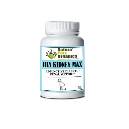 Dia Kidney Max Capsules* Adjunctive Diabetic Renal Support* Dogs And Cats - CAT 90 Caps / 500 mg.