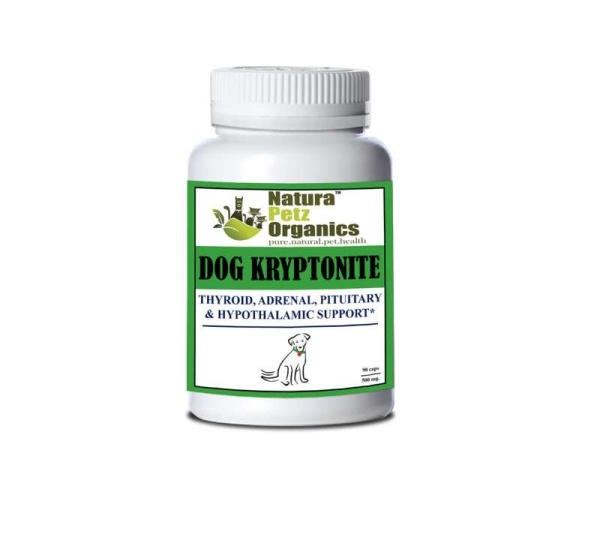 Dog And Cat Kryptonite Adrenal, Thyroid, Pituitary & Hypothalamic Support* - DOG/ Kryptonite / 90 caps / 500 mg