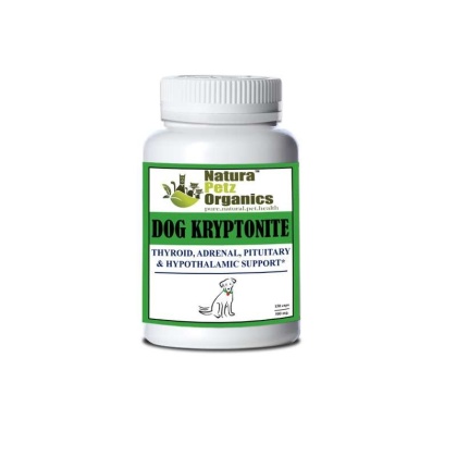 Dog And Cat Kryptonite Adrenal, Thyroid, Pituitary & Hypothalamic Support* - DOG/ Kryptonite 150 caps / 500 mg