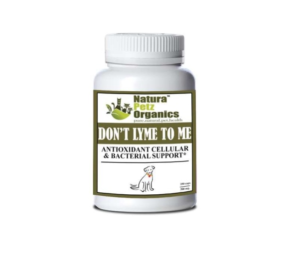 Don'T Lyme To Me Capsules* Antioxidant Cellular & Bacterial Support* Dogs & Cats* - DOG 250 caps - 500 mg.
