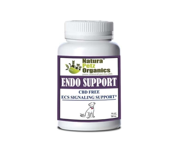 Endo Support Capsules For Dogs And Cats* Endocannabinoid System Support For Dogs & Cats* - 90 Capsules DOG / 500 mg.