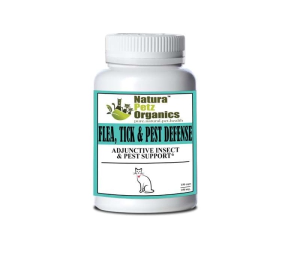 Flea, Tick & Pest Defense Capsules* Adjunctive Insect & Pest Support* - CAT 150 Caps / 250 mg.