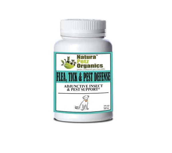 Flea, Tick & Pest Defense Capsules* Adjunctive Insect & Pest Support* - DOG 250 Caps / 500 mg.