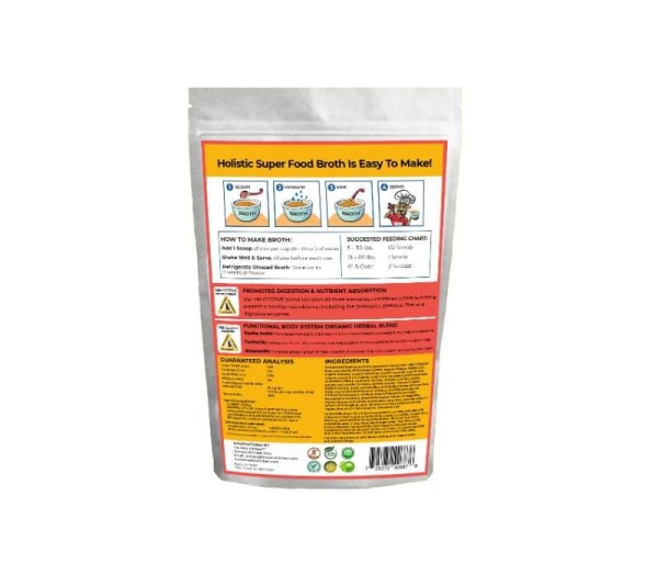 Goats Milk + Bone Broth Berry Max Antioxidant Vision & Glucose Support Broth* The Petz Kitchen Dog & Cat Holistic Super Foods*