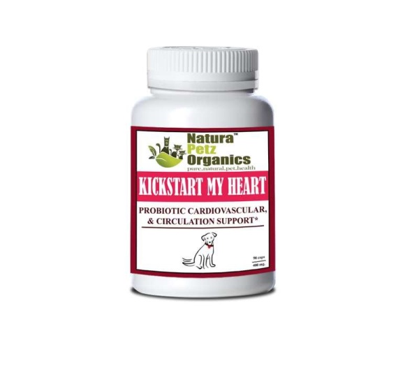 Kick Start My Heart Probiotic Heart (Cardiovascular) & Circulation Support* - DOG/ 90 caps / 400 mg