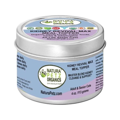 Kidney Revival Max Meal Topper* Master Blend Kidney Cleanse & Support* Adult And Senior Dogs & Cats* - 6 oz.