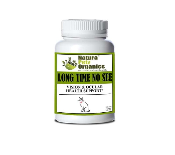 Long Time No See Max* Capsules - Vision & Ocular Health Support In Dogs And Cats* - CAT 150 Caps - 250 mg.